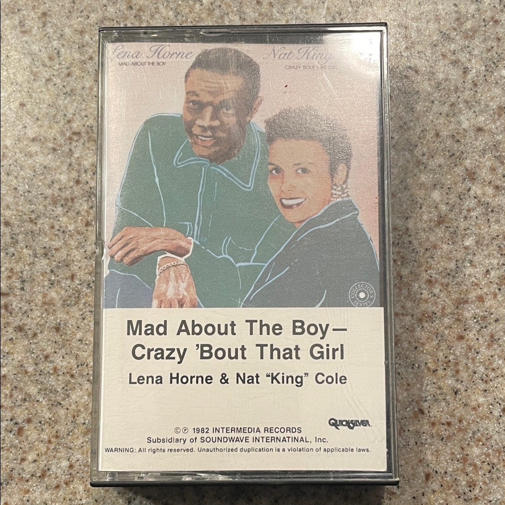 Rare Mad About The Boy Cassette Tape